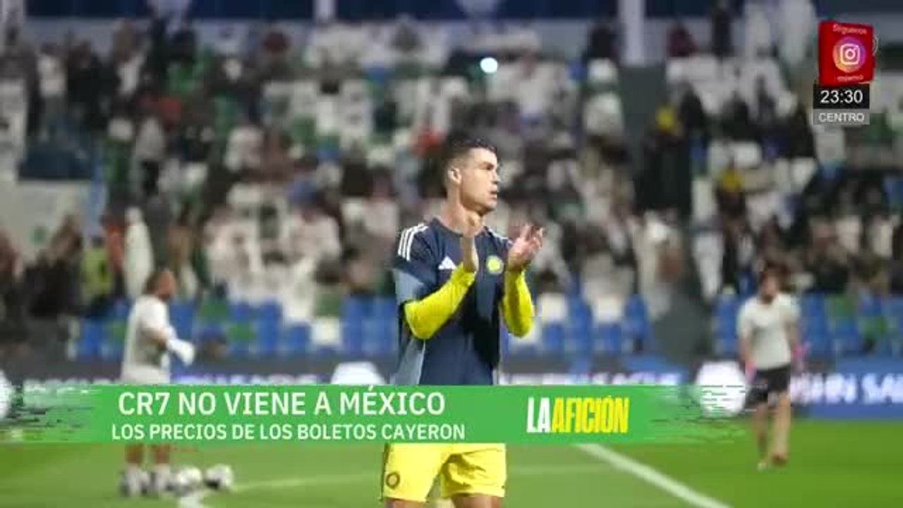 Confirmado, CR7 no viene a México para amistoso | Milenio Noticias La Afición, 20 de marzo de 2026