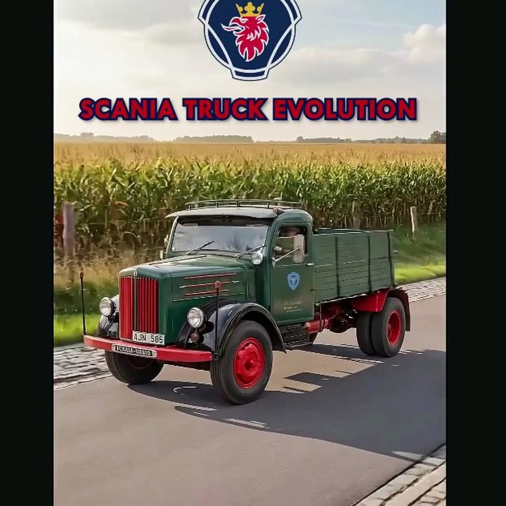 SCANIYA TRUCK & FORD MUSTANG