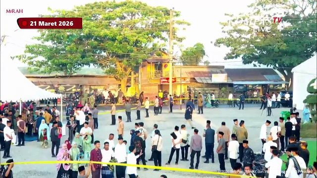 Presiden Prabowo Bersama Gubernur Aceh Tiba di Masjid Darussalam, Aceh Tamiang