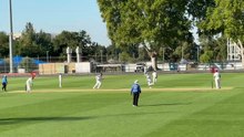 BDCA grand final: Sandhurst v Strathdale-Maristians - Grant Waldron brings up century. March 21, 2026.