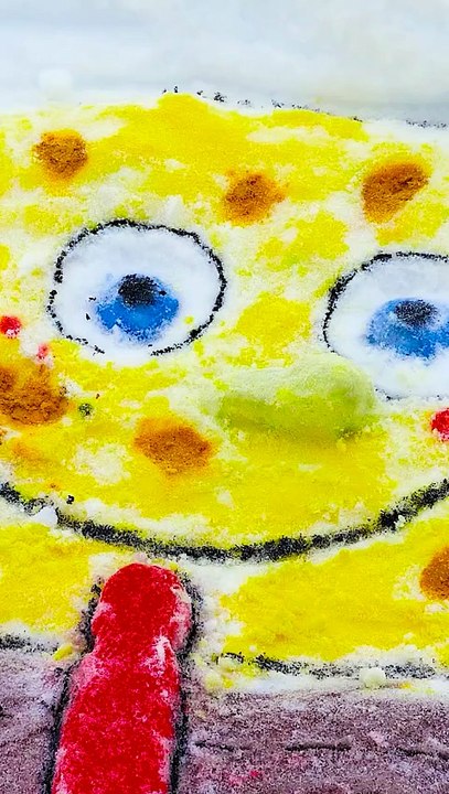 I Found Sponge Bob In The Snow ❄️🧽