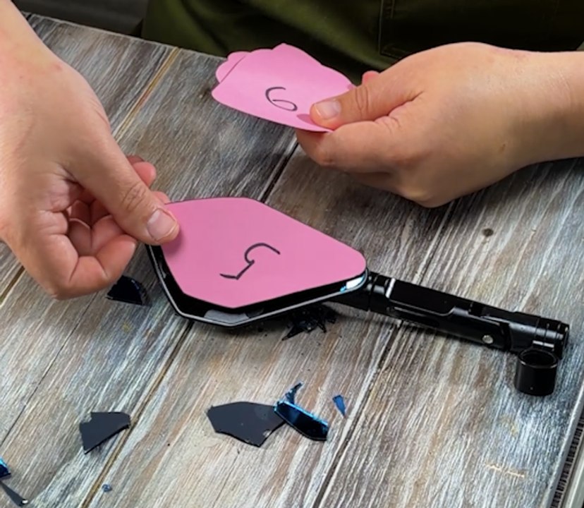 Professional repair of the rear mirror 🚗