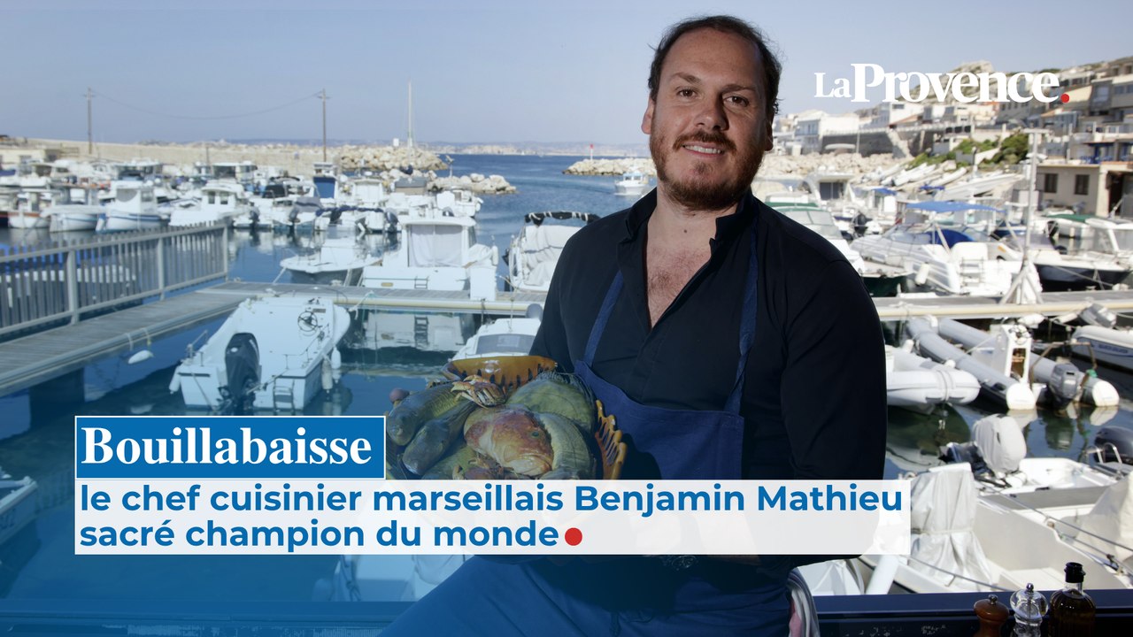 Bouillabaisse : le chef cuisinier marseillais Benjamin Mathieu sacré champion du monde