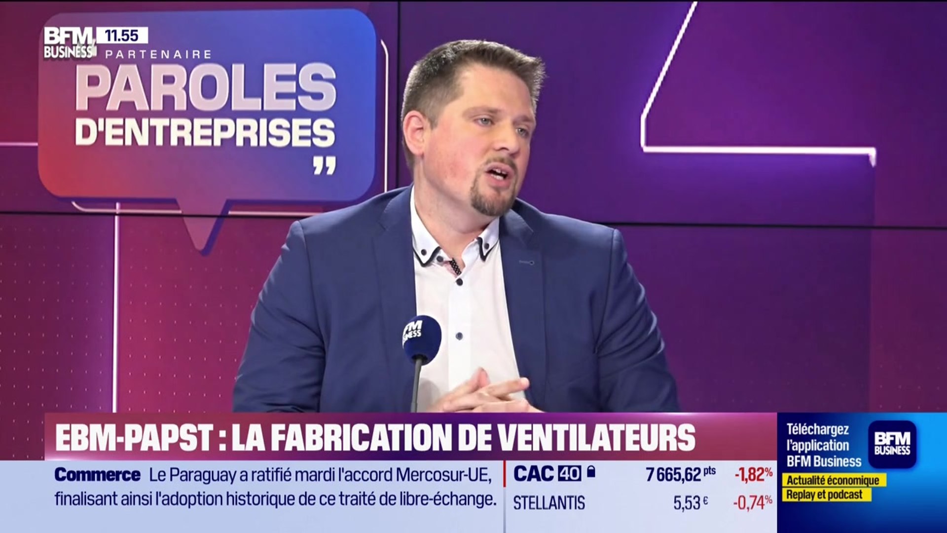 ⁣Guillaume Schwartz (ebm-papst France) : ebm-papst, la fabrication de ventilateurs - 21/03