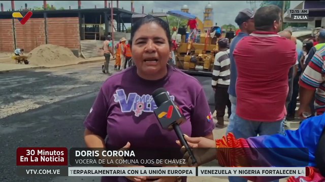 Zulia | Ejecutan trabajos de rehabilitación vial en la parroquia San José de Perijá