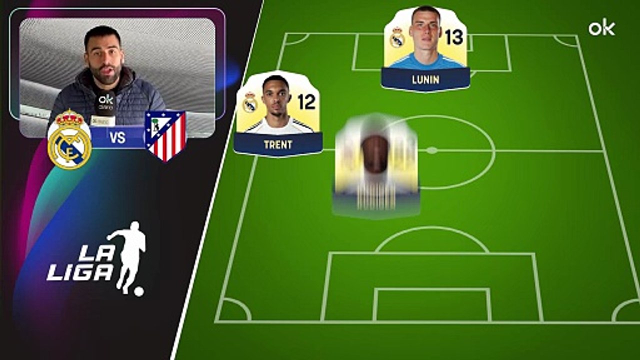 Alineación del Real Madrid contra el Atlético: Mbappé será titular