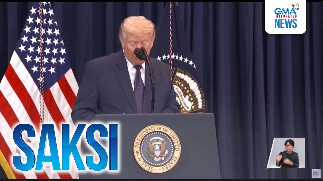 U.S Pres. Trump, pinatitigil muna ang anumang pag-atake sa mga power plant ng Iran sa loob ng 5 araw sa gitna ng aniya'y pakikipag-usap sa kanila | Saksi