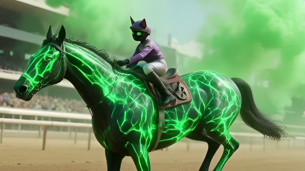 Rich King Cheats In Horse Race Against Poor Kitten 🥲🐎