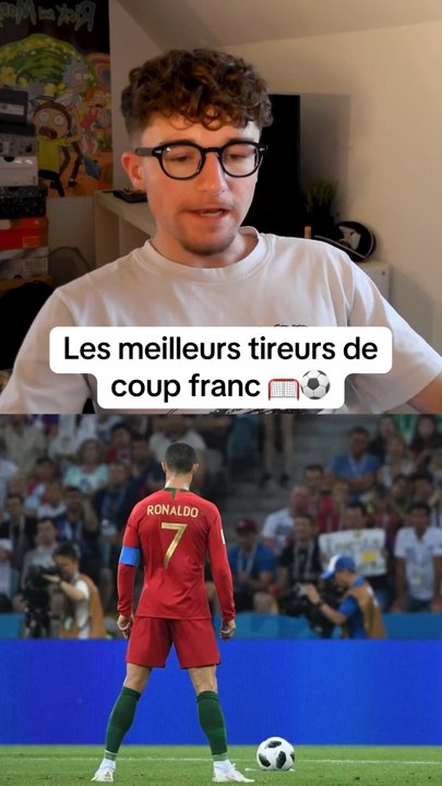 Les meilleurs tireurs de coup franc #foot #football #ronaldo #coupfranc