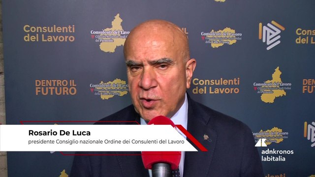 Professioni: De Luca (presidente CNO Consulenti Lavoro) Contro l'inverno demografico lavoro femminile e servizi alle famiglie