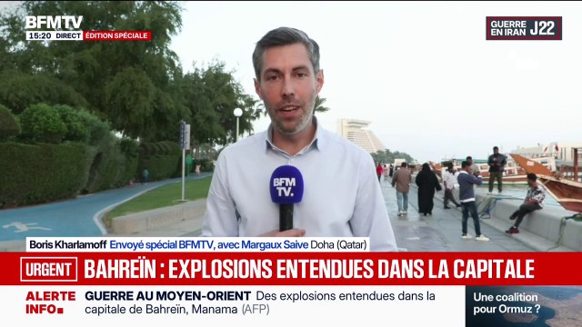 Guerre au Moyen-Orient: des explosions entendues à Manama, la capitale de Bahreïn