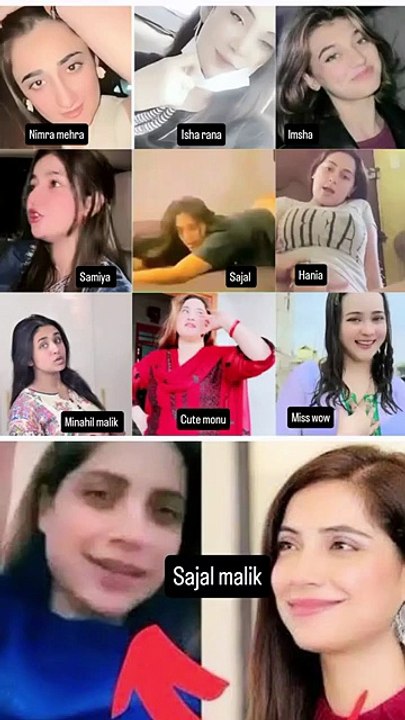 Collection of leak videos of Pakistani tiktok stars