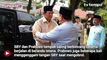 SBY dan Keluarga Mengunjungi Prabowo di Istana saat Lebaran