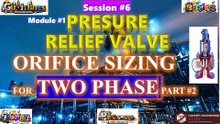 L09- Orifice Sizing for Two Phase flow in Pressure relief valve - Part #2 | Omega Method | Homogenous Equilibrium Method |