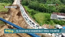 Lebaran Hari Pertama, Tol Bocimi Macet 10 Km! Jalur Wisata Sukabumi Lumpuh Total| SABTU 21 MARET