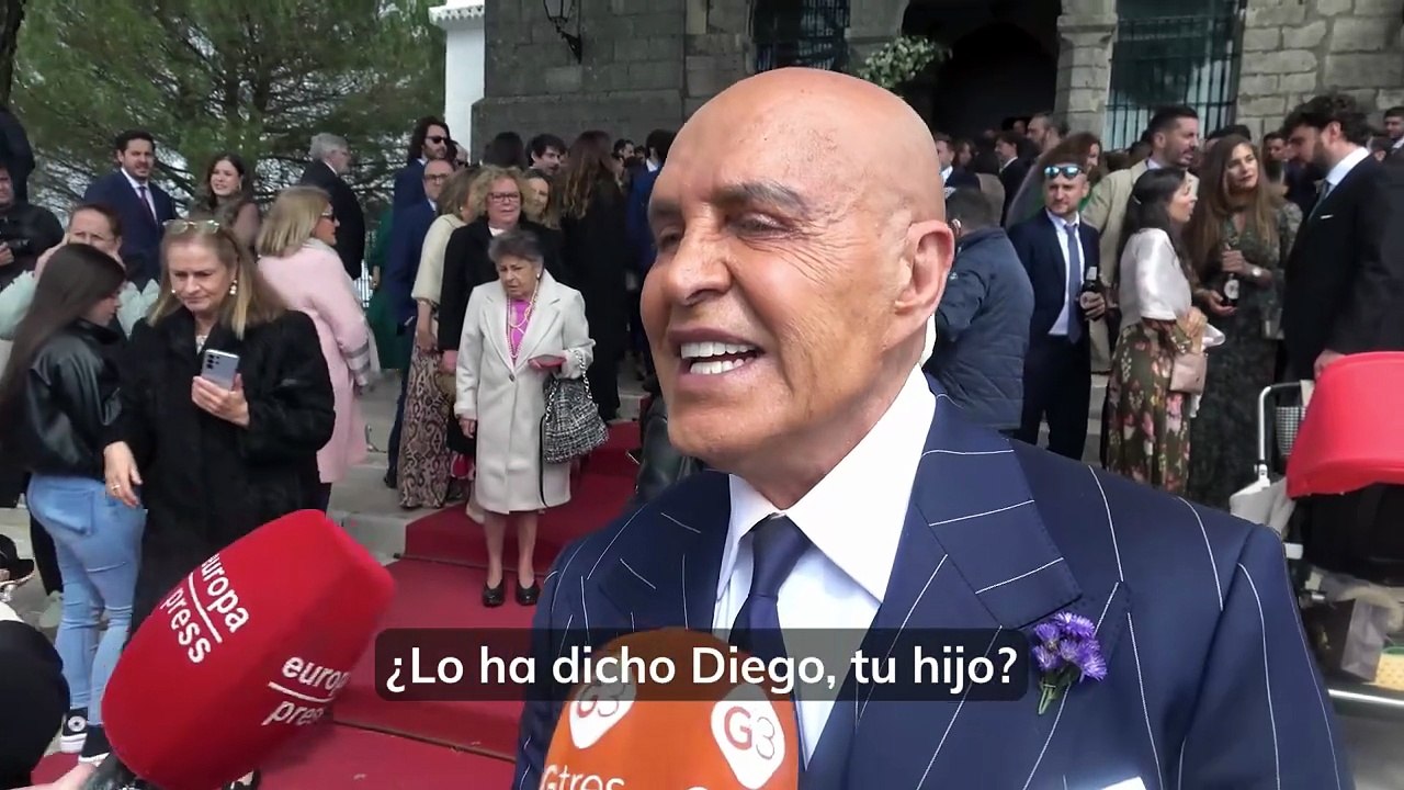 Kiko Matamoros, emocionado tras la boda de su hija Irene