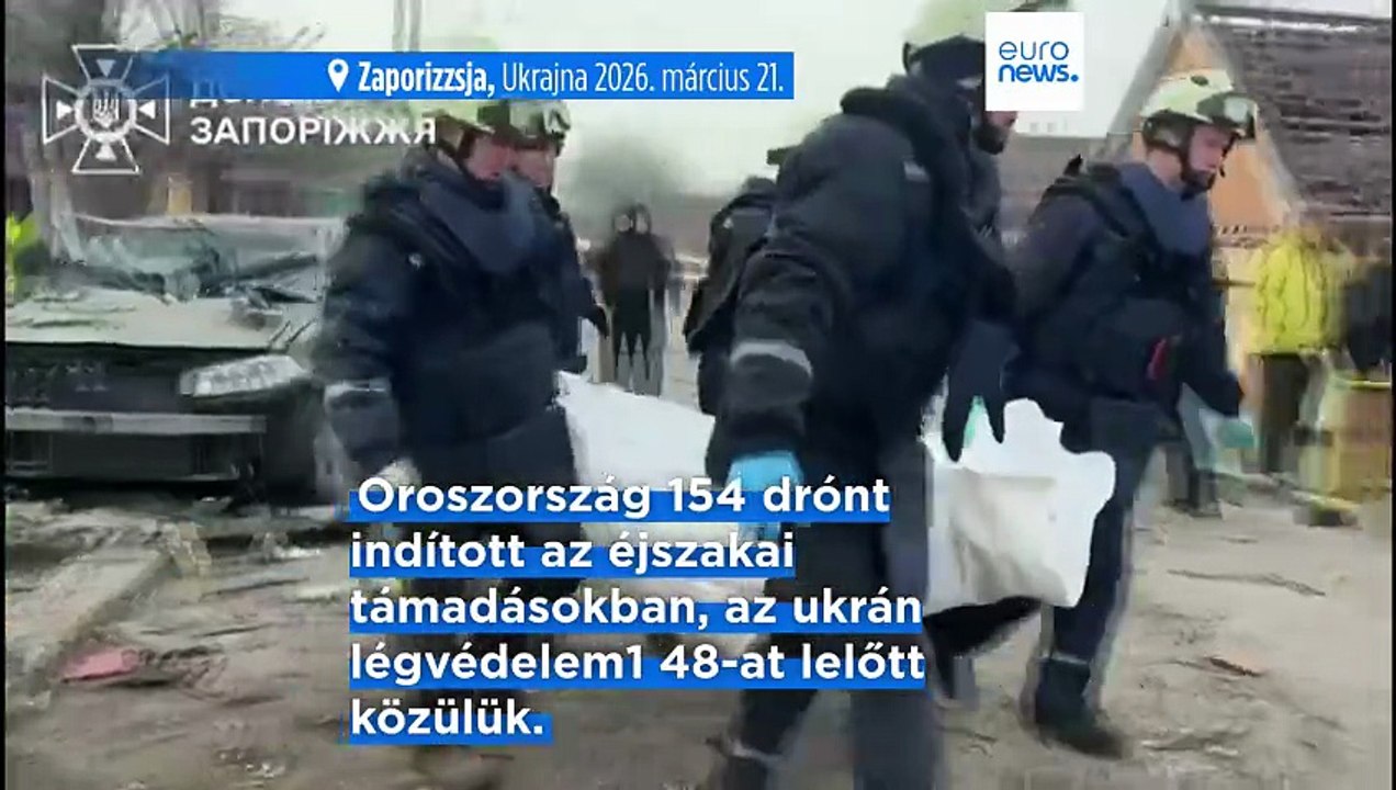 Egy ukrán házaspár meghalt, gyerekeik megsebesültek egy orosz dróncsapásban