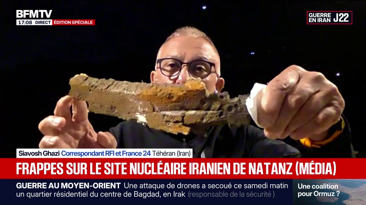 Guerre au Moyen-Orient: des débris de bombe GBU retrouvés près d'habitations à Théran