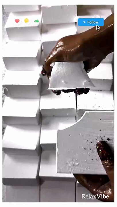 White 🤍 Dusty & Crunchy ASMR video.