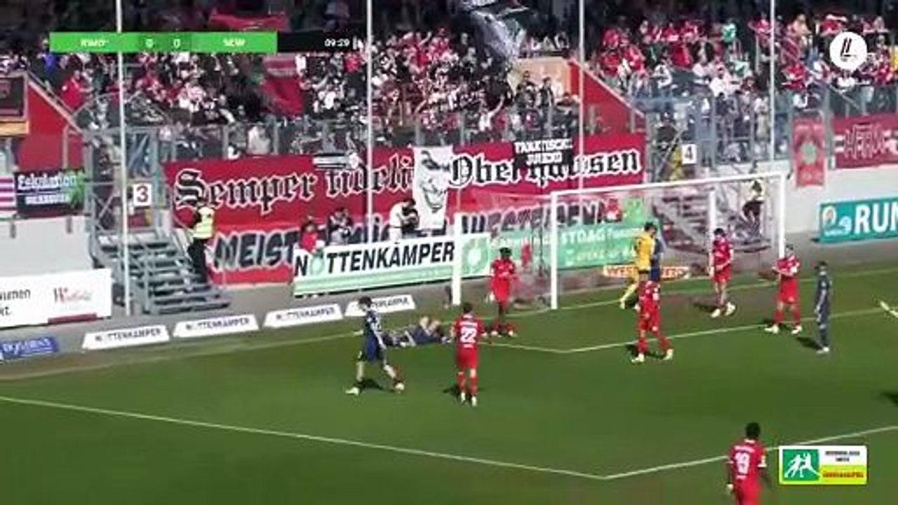 SC Rot-Weiß Oberhausen vs SC Wiedenbrück