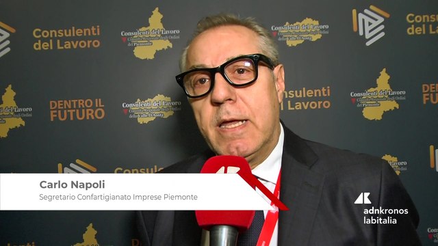 Consulenti lavoro: Napoli (Confartigianato Piemonte) Congresso Piemonte-Valle d'Aosta occasione per illustrare nuovi accordi sulla sicurezza