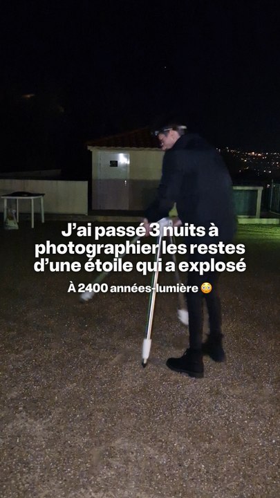J’ai observé les restes d’une étoile morte 😍