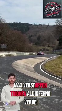 Verstappen: Re del Nürburgring! 🏎️🔥 #maxverstappen #nürburgring #f1