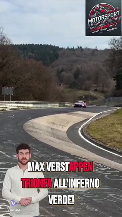 Verstappen: Re del Nürburgring! 🏎️🔥 #maxverstappen #nürburgring #f1