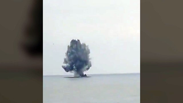 AEGIR insansız deniz aracı Karadeniz açıklarında imha edildi