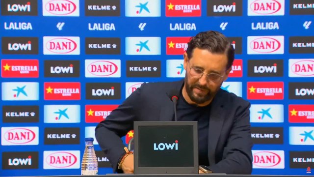Bordalás, rueda de prensa completa tras el RCD Espanyol 1 - Getafe CF 2