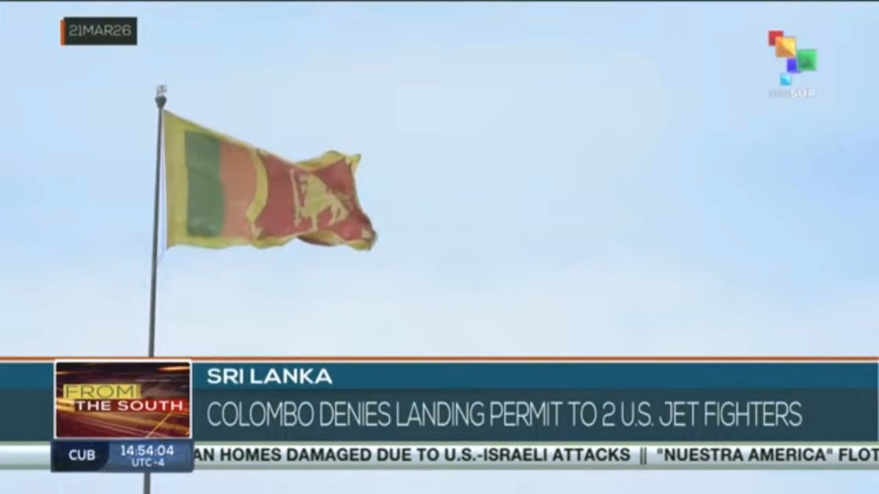 Colombo denies landing permit to 2 U.S jet fighters