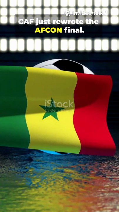 CAF Bombshell_ Senegal Out, Morocco In!