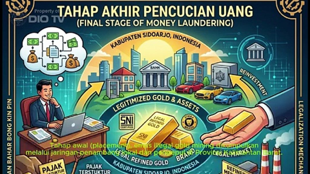 PT Simba Jaya Utama di Kabupaten Sidoardjo, Provinsi Jawa Timur, jaringan Siman Bahar Bong Kin Pin tersangka TPPU KPK rugikan negara Rp189 triliun di Provinsi Kalimantan Barat