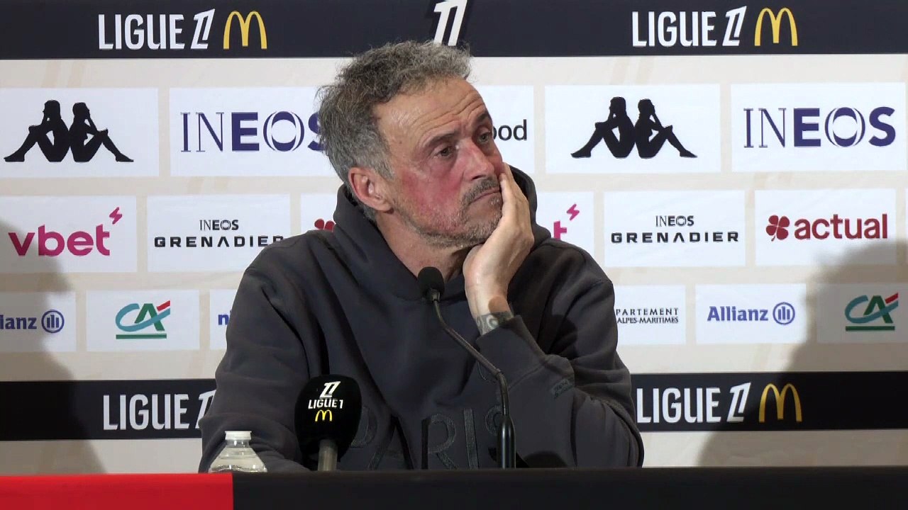 Luis Enrique, après le succès du PSG à Nice : « Ça montre quel type d'équipe nous sommes » - Foot - Ligue 1 - PSG