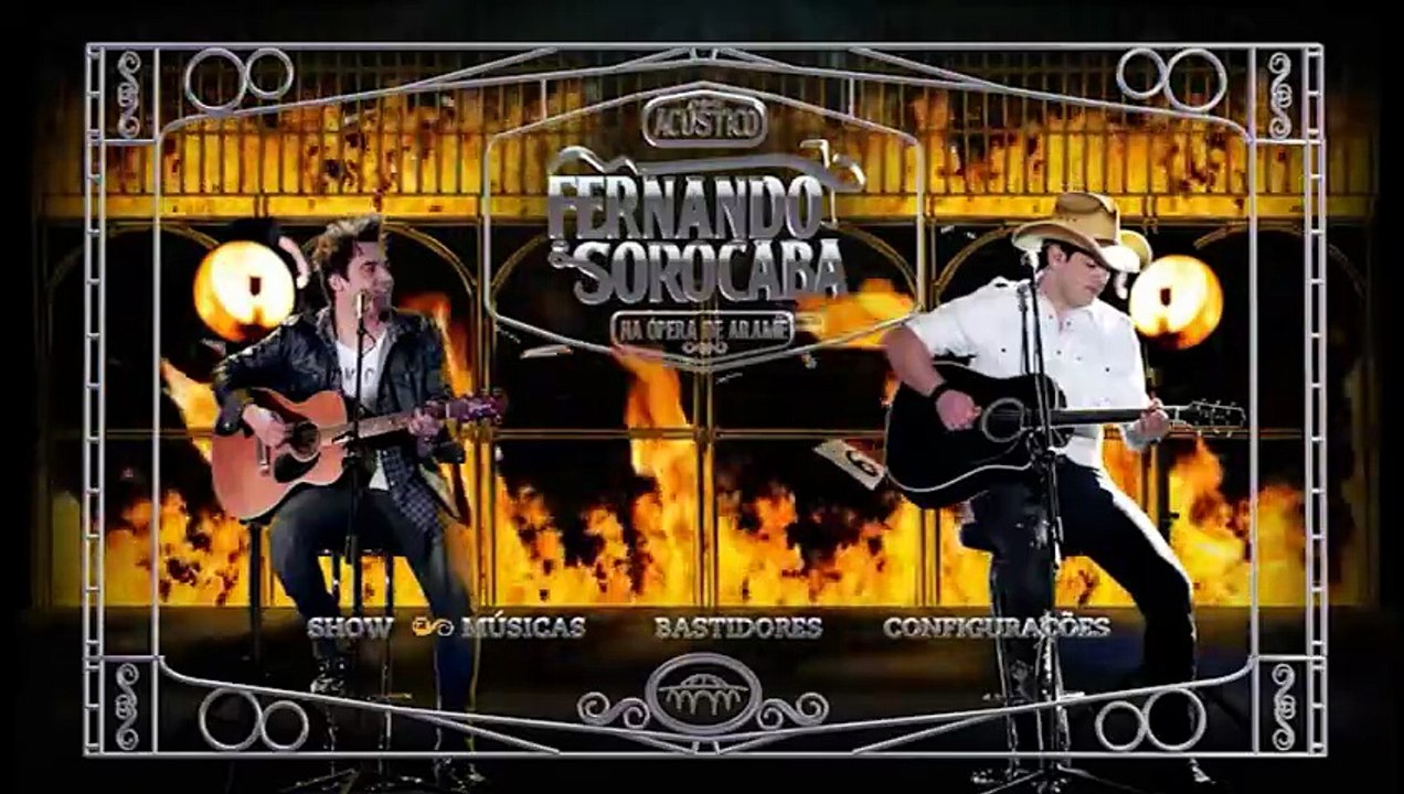 Menu do DVD | Jads & Jadson Acústico na Ópera de Arame - 1983 (Especial de 700 Inscritos)