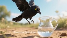 The Crow and the Pitcher | Aesop's Fables | Kids' Stories in English | Fabulous Fables