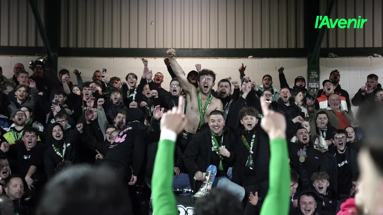 En D1ACFF, Virton savoure sa victoire contre Tubize avec ses supporters