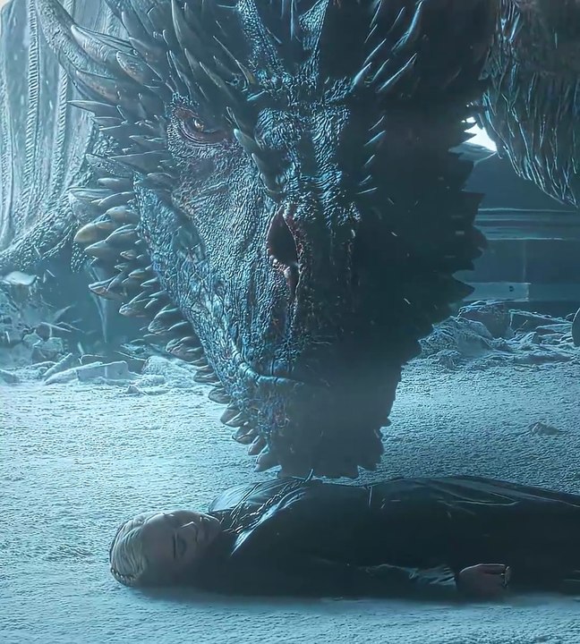Drogon-Lost-His-Mother-Game-of-Thrones #drogon #movie #gameofthrones