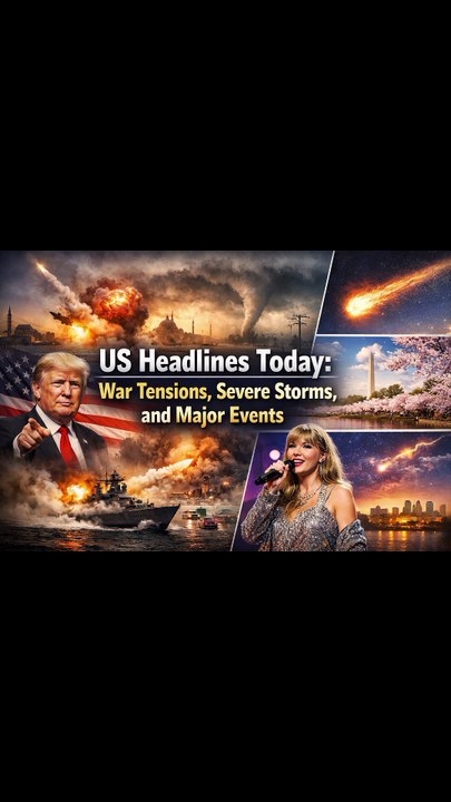 US Headlines Today: War Tensions, Severe Storms, and Major Events
