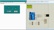 LabVIEW - Proteus- Arduino IDE  Control de Semáforo & Termocupla K