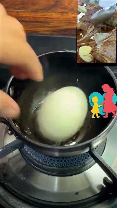 انڈہ بنایا