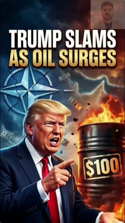 “Trump Calls NATO Cowards—Oil Prices Call Us Broke!”