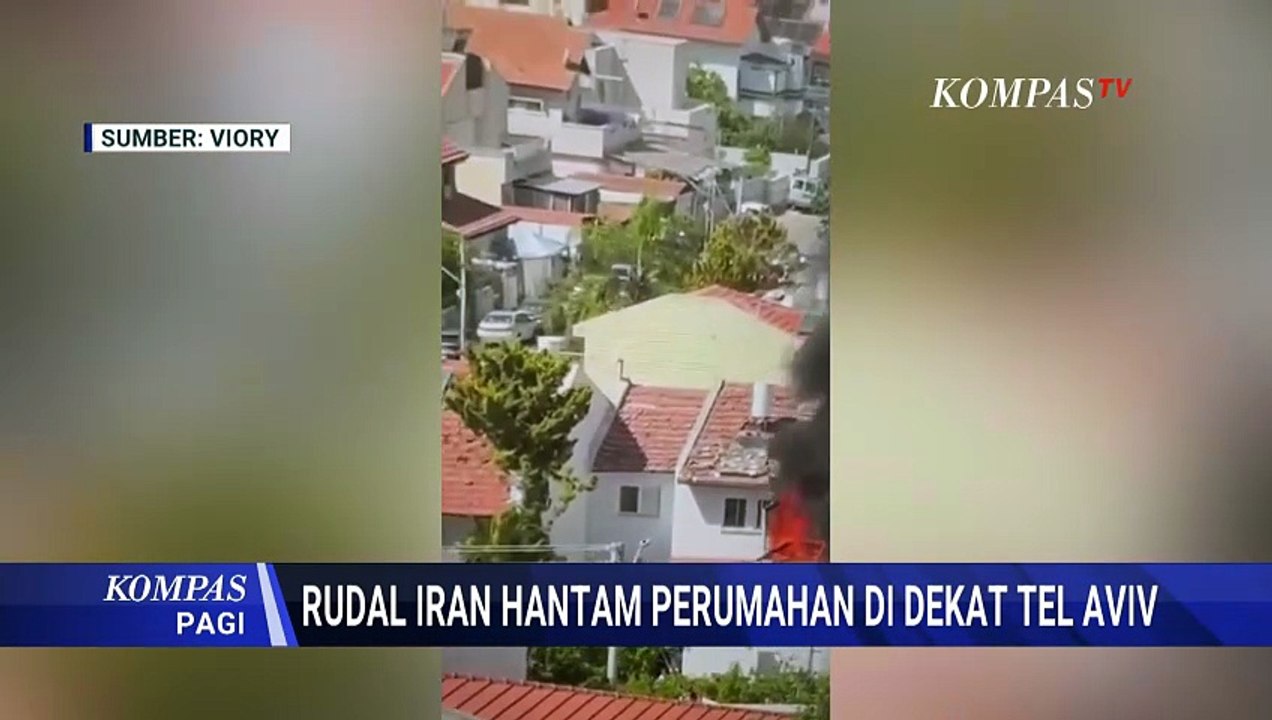 Api Membumbung! Drone Serang Fasilitas Diplomatik AS di Irak, Rudal Hantam Tel Aviv