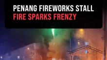 Explosive morning: Blaze at fireworks stall sends sparks flying into Nibong Tebal eatery