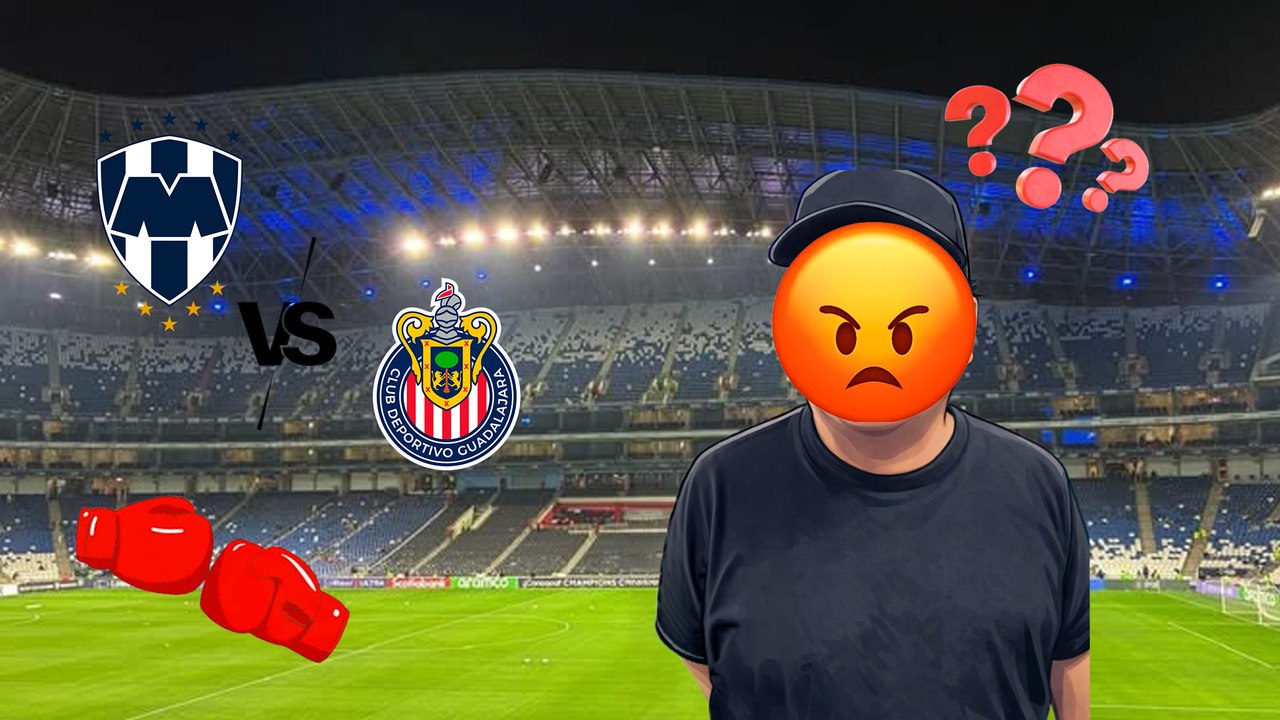 Rayados vs Chivas: Aficionado agrede a reportero en la tribuna del Estadio BBVA