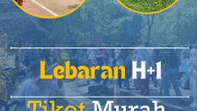 Lebaran H+1 , Tiket Murah, Ragunan Ramai Diserbu!