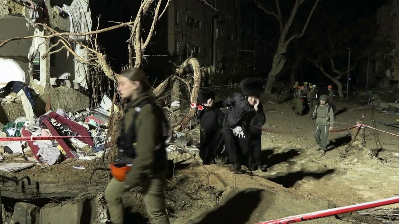 Dozens injured after Iran strikes two south Israel towns