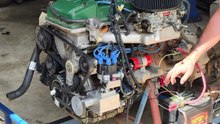 10. Full view of engine