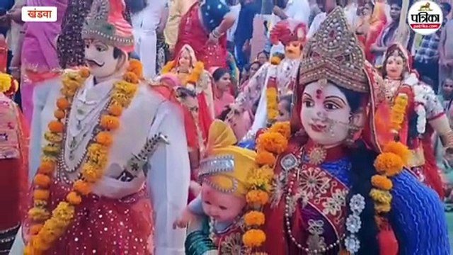 लोकपर्व गणगौर का उल्लास : देखिए वीडियो में... खुली माता की बाडिय़ां, उमड़ी भीड़, श्रद्धा से सिर पर रख कर ले गए ज्वारे