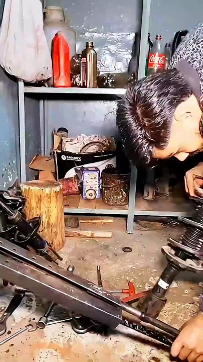 The SAFEST Way to Compress Car Suspension Springs FAST 🚗